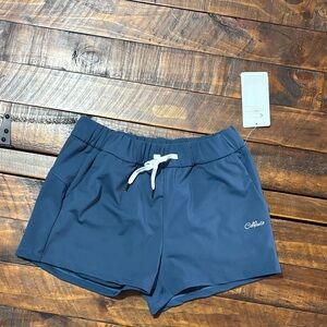 Women's Navy Athletic Shorts